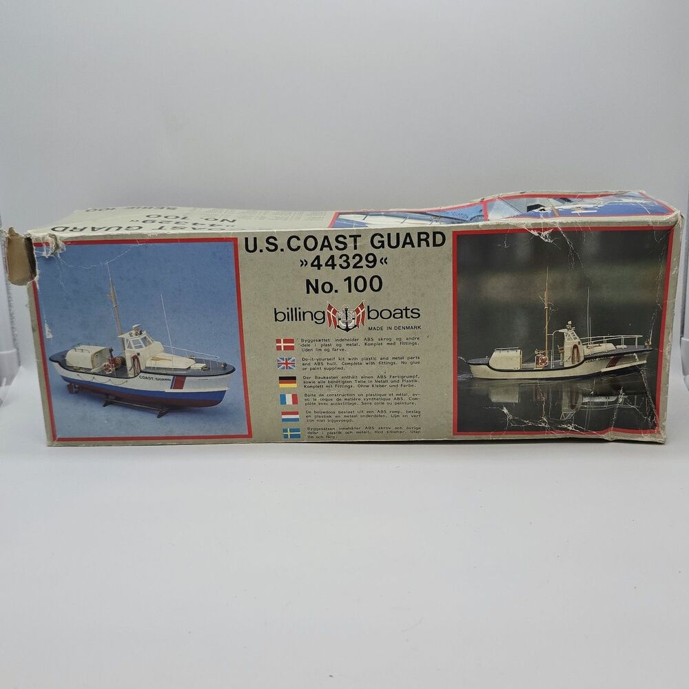 Billing Boats No. 100 U.S. Coast Guard 44329 Plastic Model Kit